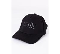 AC/DC - Shiny Black Logo - Cap Schwarz Onesize