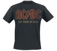 AC/DC Sounds Light Drums Guitar Männer T-Shirt schwarz XL 100% Baumwolle Band-Merch, Bands