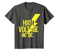 AC/DC - Spannung T-Shirt, Kinder, Anthrazit, 128