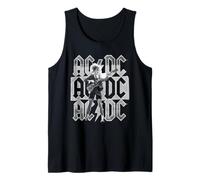 AC/DC Stacked Logo Angus Young Foto von Michael Putland Tank Top
