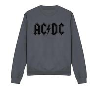 AC/DC - Sweatshirt für Herren/Damen Unisex (Holzkohle) XL