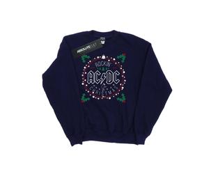 AC/DC - Sweatshirt für Mädchen (Marineblau) 7-8A / 122-128cm