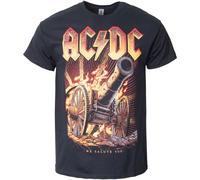 AC/DC - T-Shirt Burning Salute - schwarz M