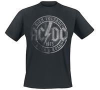 AC/DC T-Shirt High Voltage 1975 schwarz M