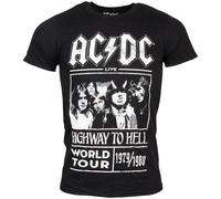 AC/DC - T-Shirt Highway to Hell World Tour - schwarz XL