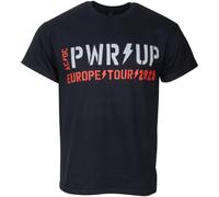 AC/DC T-Shirt PWR UP Europe Tour 2025 - schwarz 3XL