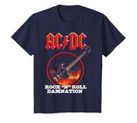 AC/DC - Verdammnis T-Shirt, Kinder, Marineblau, 104