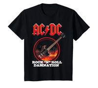 AC/DC - Verdammnis T-Shirt, Kinder, Schwarz, 128