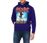 AC/DC Blow Up Your Video Blue M Hoodie