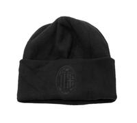 Ac Milan 143549 Mütze, Schwarz, Einheitsgröße, Unisex-Erwachsene, Schwarz, One Size