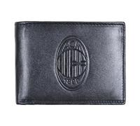 Ac Milan Unisex 143188 Milan Reisezubehör-Brieftasche, Schwarz