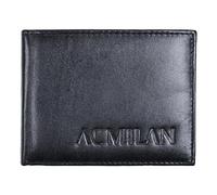 Ac Milan Unisex 143189 Milan Reisezubehör-Brieftasche, Schwarz