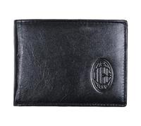 AC Milan Unisex 143190 Milan Reisezubehör-Brieftasche, Schwarz