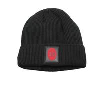 Ac Milan Unisex 143462 Beanie-Mütze, Schwarz, One Size