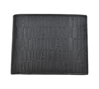 AC Milan Unisex 143603 Milan Reisezubehör-Brieftasche, Schwarz