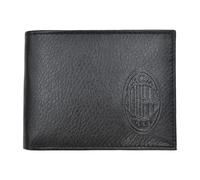 AC Milan Unisex 143606 Milan Reisezubehör-Brieftasche, Schwarz