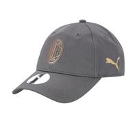 PUMA AC Mailand Team Cap 11 - flat medium gray/puma gold