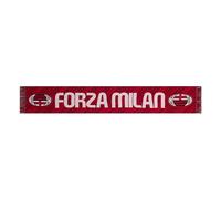 AC Milan Unisex Sciarpa Ufficiale Offizieller Jacquard-Schal, rot/schwarz, Einheitsgröße
