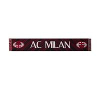 AC Milan Unisex Sciarpa Ufficiale Offizieller Jacquard-Schal, rot/schwarz, Einheitsgröße