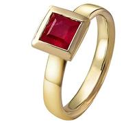 ACALEE Damenring Gold 333 / 8K mit Rubin elegantes Schmuckstück für Damen, zauberhafte Geschenkidee, Geburtsstein, 90-1014-07-53 Ringgröße 53/16,9