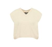 acalmar Women's Strickshirt, Wollweiss, XS/S