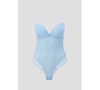 Body S.OLIVER "Amelie" Gr. 80, Cup D, blau (hellblau) Damen Bodies Body Dessous (44543635-80) hellblau