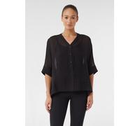 Comma Semitransparente Tunikabluse aus Viskosemix