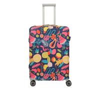ACCESSORIES luggage cover M, fruits on navy Körperpflege und Gesundheit