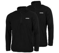 Accezzi Fleecepullover, Herren, schwarz, 2 Paar 3XL(58)