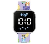 Accutime Bluey Kinder Früchte LED Digitalanzeige Uhr mit Silikon Charakter Armband für Kinder Geschenk, Schule, Geburtstagsgeschenk
