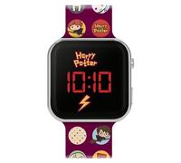 Accutime Harry Potter Kinder-Digitaluhr HP4155 mit LED-Anzeige und rotem Silikonarmband