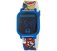 Accutime Kinder-Armbanduhr, Nintendo Super Mario Kart Luigi Bowser, digital, LCD-Quarz-Armbanduhr, cooles preiswertes Geschenk und Partygeschenk für Kleinkinder, Jungen, Mädchen, Erwachsene und alle