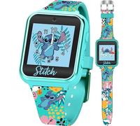 Accutime Disney Kids' Lilo and Stitch Quartz Watch mit Kunststoffband, Aqua, 2 (Modell: LAS4026AZ), Streifen