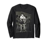 ACDC Back In Black Live Angus Young von Dick Barnatt Langarmshirt