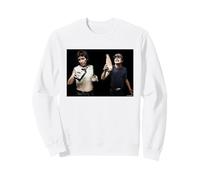 ACDC Bon Scott & Angus Young Drinking von Dick Barnatt Sweatshirt