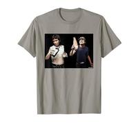 ACDC Bon Scott & Angus Young Drinking von Dick Barnatt T-Shirt