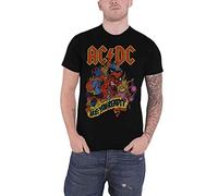 AC/DC T-Shirt Are You Ready Unisex Schwarz Größe 2XL