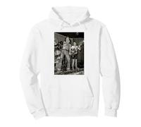 ACDC Live Bon Scott & Angus Young von Dick Barnatt Pullover Hoodie