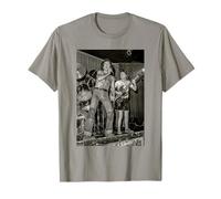 ACDC Live Bon Scott & Angus Young von Dick Barnatt T-Shirt