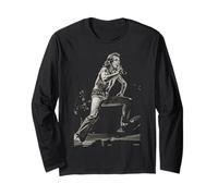 ACDC Live In London Bon Scott 1976 von Dick Barnatt Langarmshirt