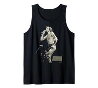 ACDC Live Sänger Bon Scott Back In Black von Dick Barnatt Tank Top