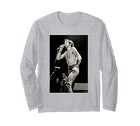 ACDC Sänger Bon Scott Live Back In Black von Dick Barnatt Langarmshirt