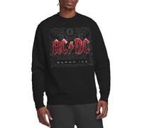 ACDC Unisex Black Ice Crew Sweatshirt, Schwarz, M