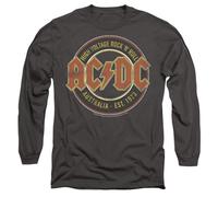 ACDC Unisex Est. '73 Mens Long Sleeve T-Shirt, anthrazit, L