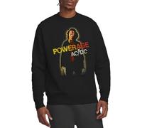 ACDC Unisex Powerage Crew Sweatshirt, Schwarz, L