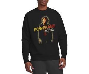 ACDC Unisex Powerage Crew Sweatshirt, Schwarz, M