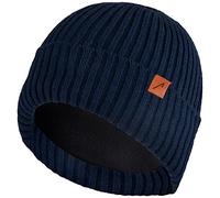 ACE Winter-Mütze - Strick-Mütze mit 3M Thinsulate-Futter für Erwachsene - Woll-Beanie für Damen & Herren - Dunkelblau