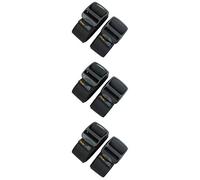 AceCamp® Koffergurt Packriemen 3er 2,5x120 cm Schwarz - extra stark