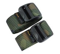 AceCamp, Packriemen, Gurtband, 2 x Camouflage Grün, 2.5 x 65 cm, 9046