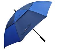 ACEIken Regenschirm Groß XL - Sturmfest, Automatisch Öffnend, mit Doppeldach Belüftung, Marine blau königlich blau - Hochwertiger Stockschirm für Damen und Herren, Ideal als Golfschirm